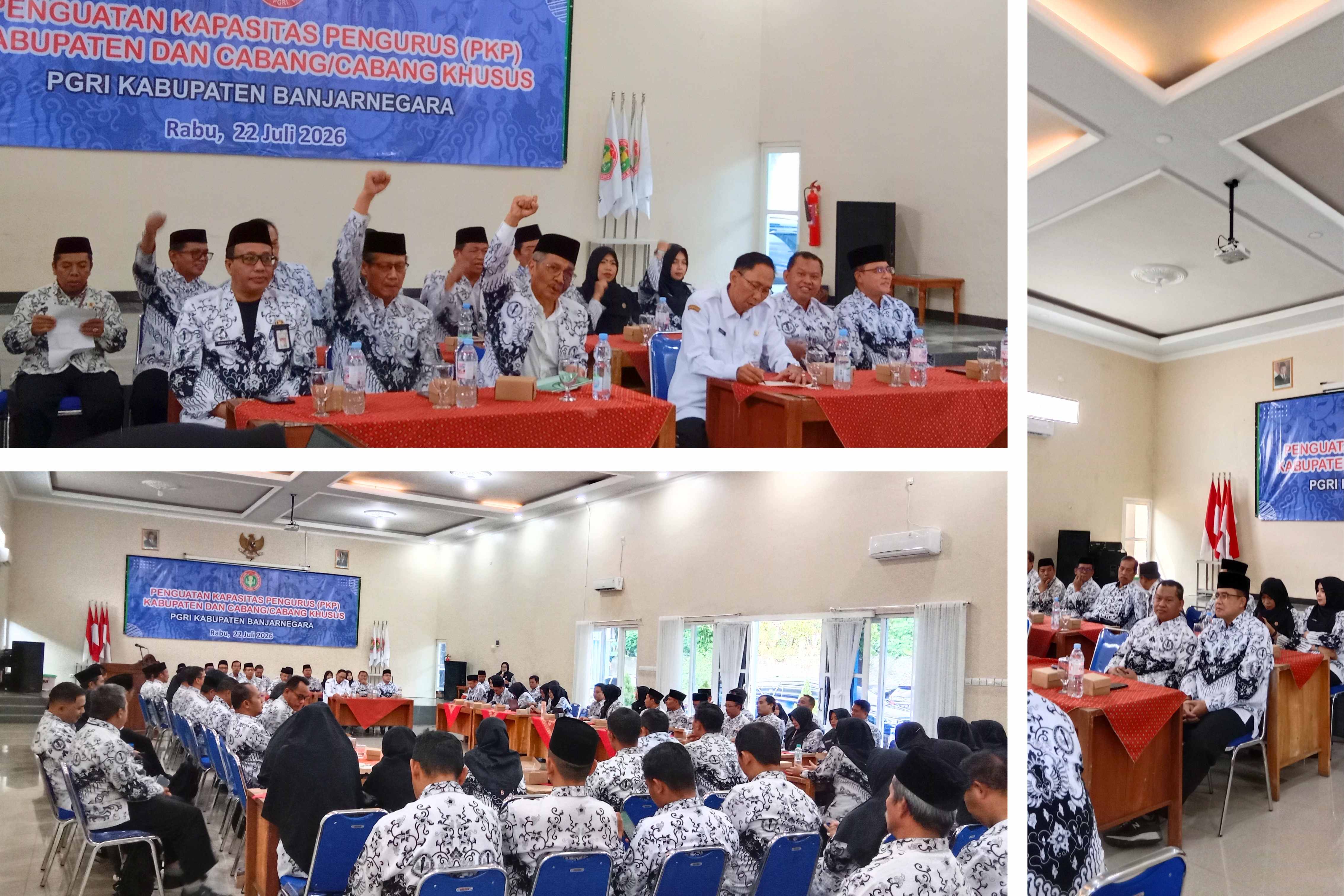 Ketua STIE Tamansiswa Banjarnegara Menghadiri Kegiatan Penguatan Kapasitas Pengurus PGRI Kabupaten Banjarnegara Cabang/Cabang Khusus