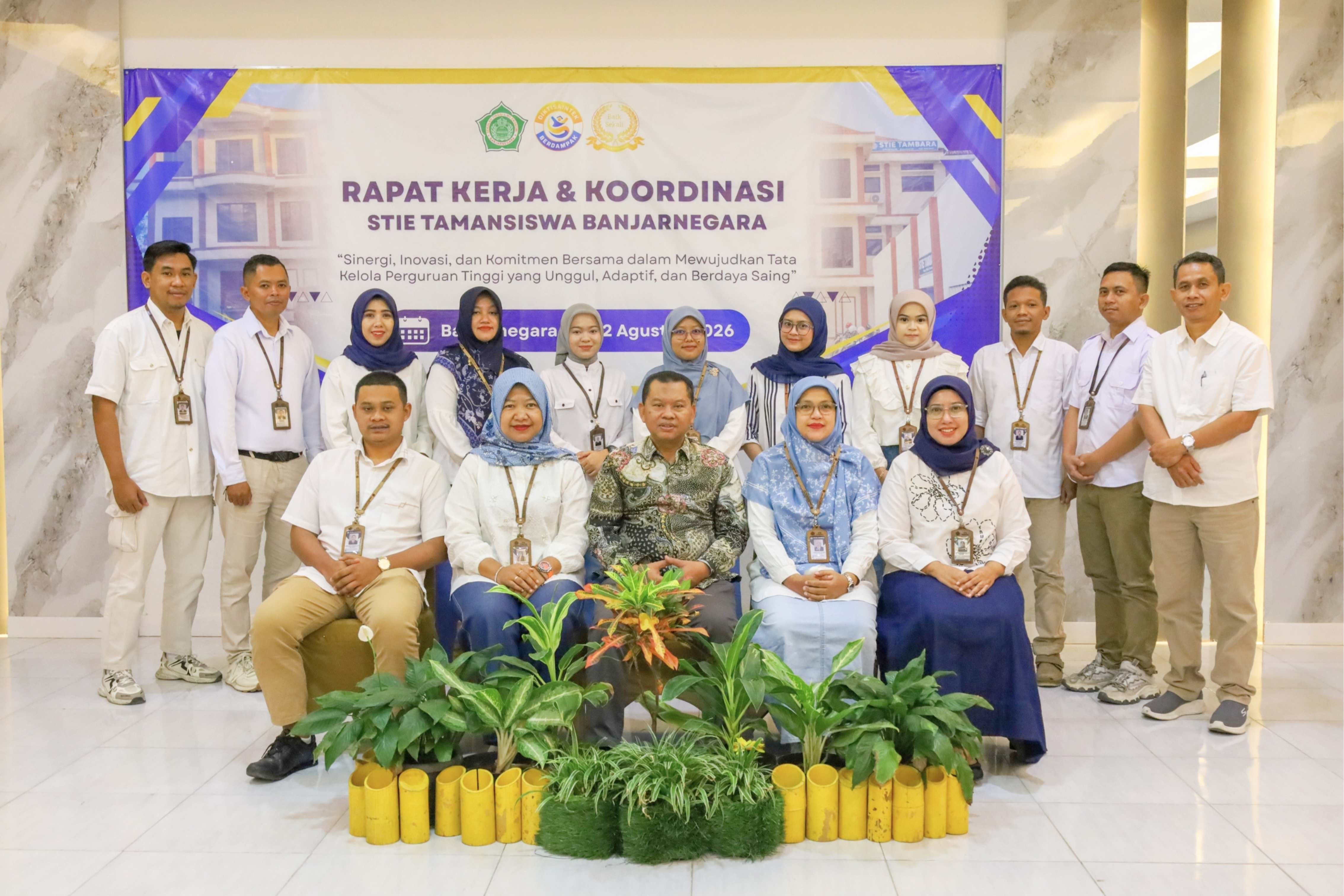 STIE Tamansiswa Banjarnegara Gelar Rapat Koordinasi Tahun Akademik 2026/2027